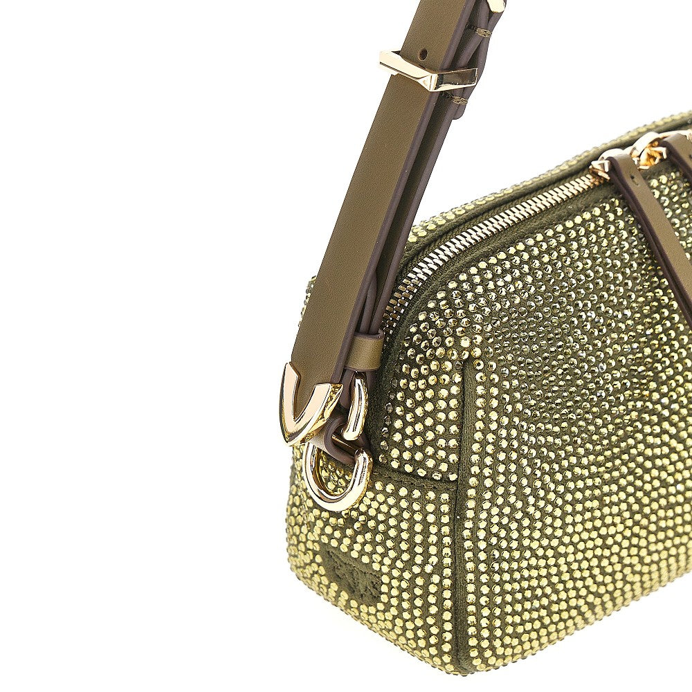 full strass mini crossbody bag