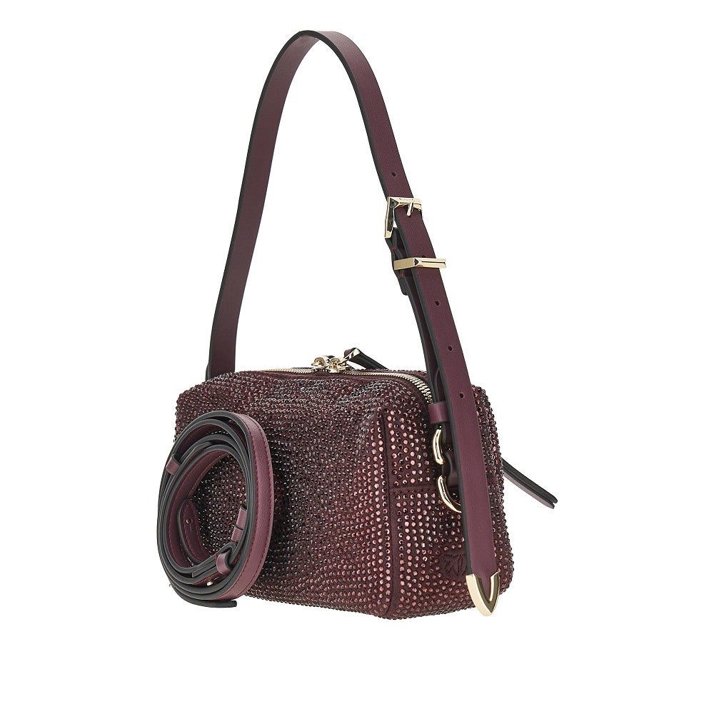 full strass mini crossbody bag