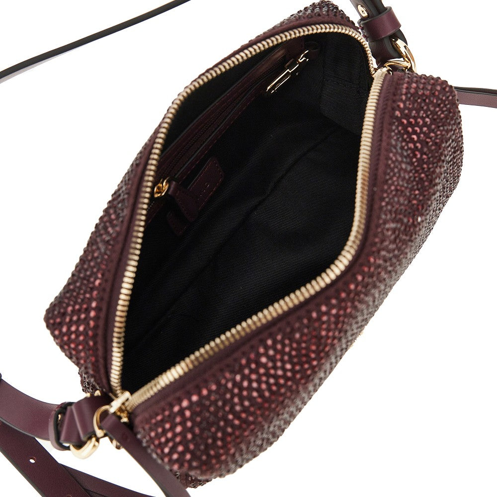 full strass mini crossbody bag