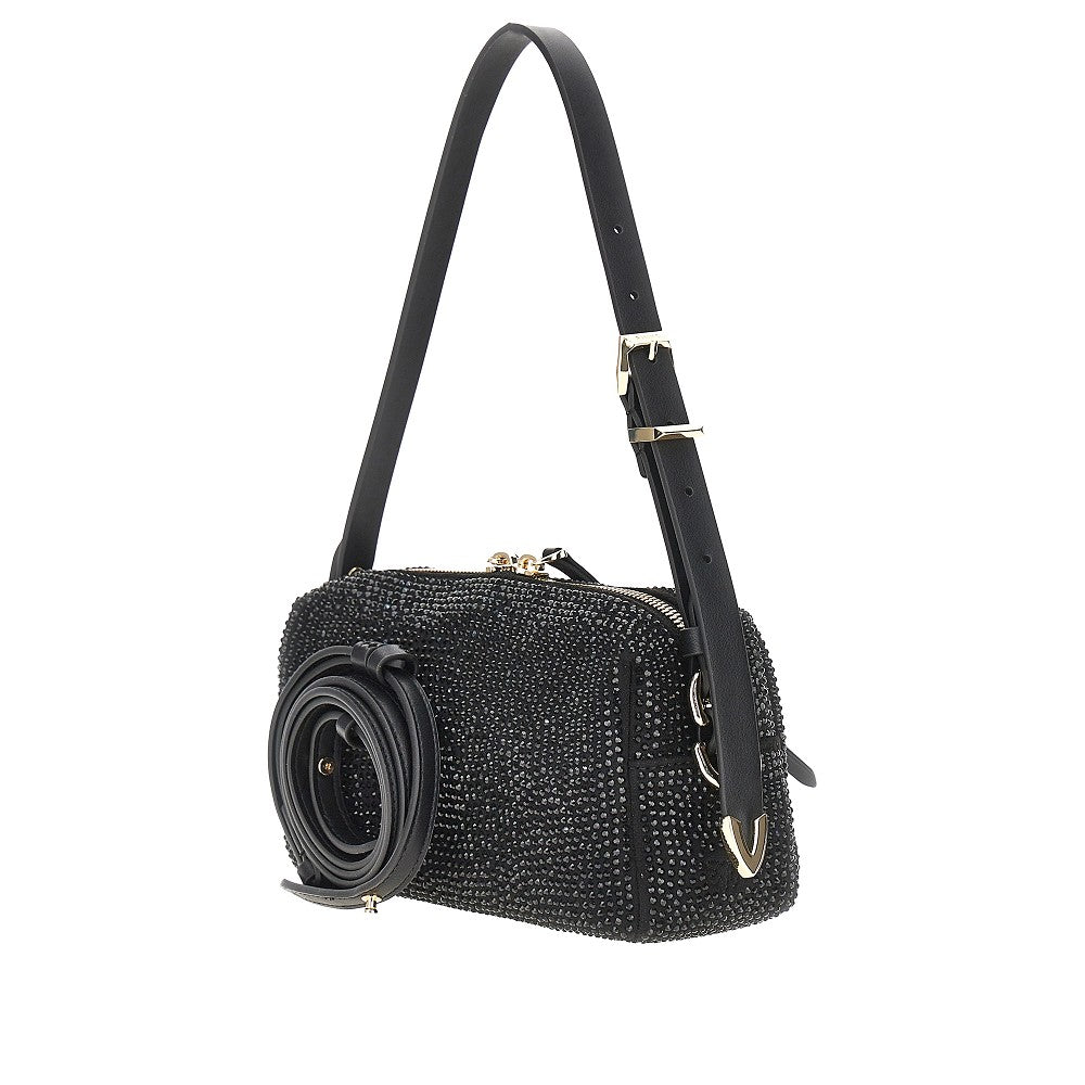 full strass mini crossbody bag
