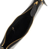 leather mini half moon shoulder bag