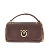 leather large click soft horizontal bag