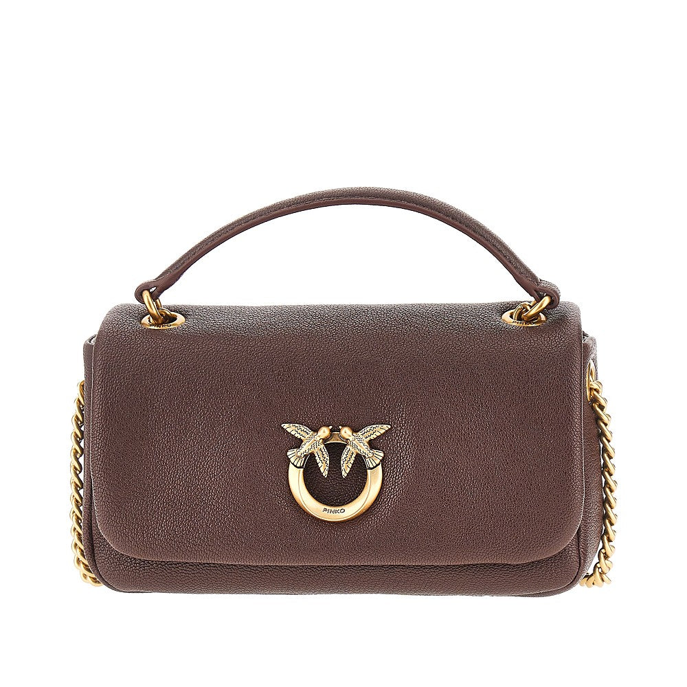 leather large click soft horizontal bag