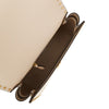 leather bag with love birds buckle