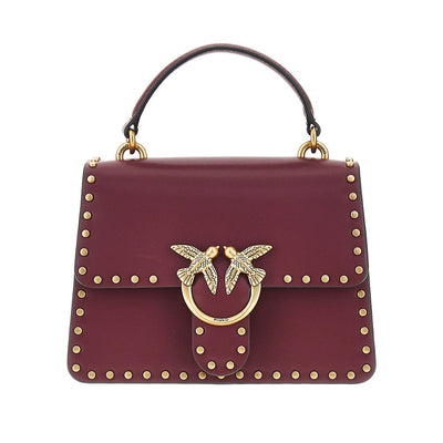 studded mini love bag one top-handle bag