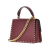 studded mini love bag one top-handle bag