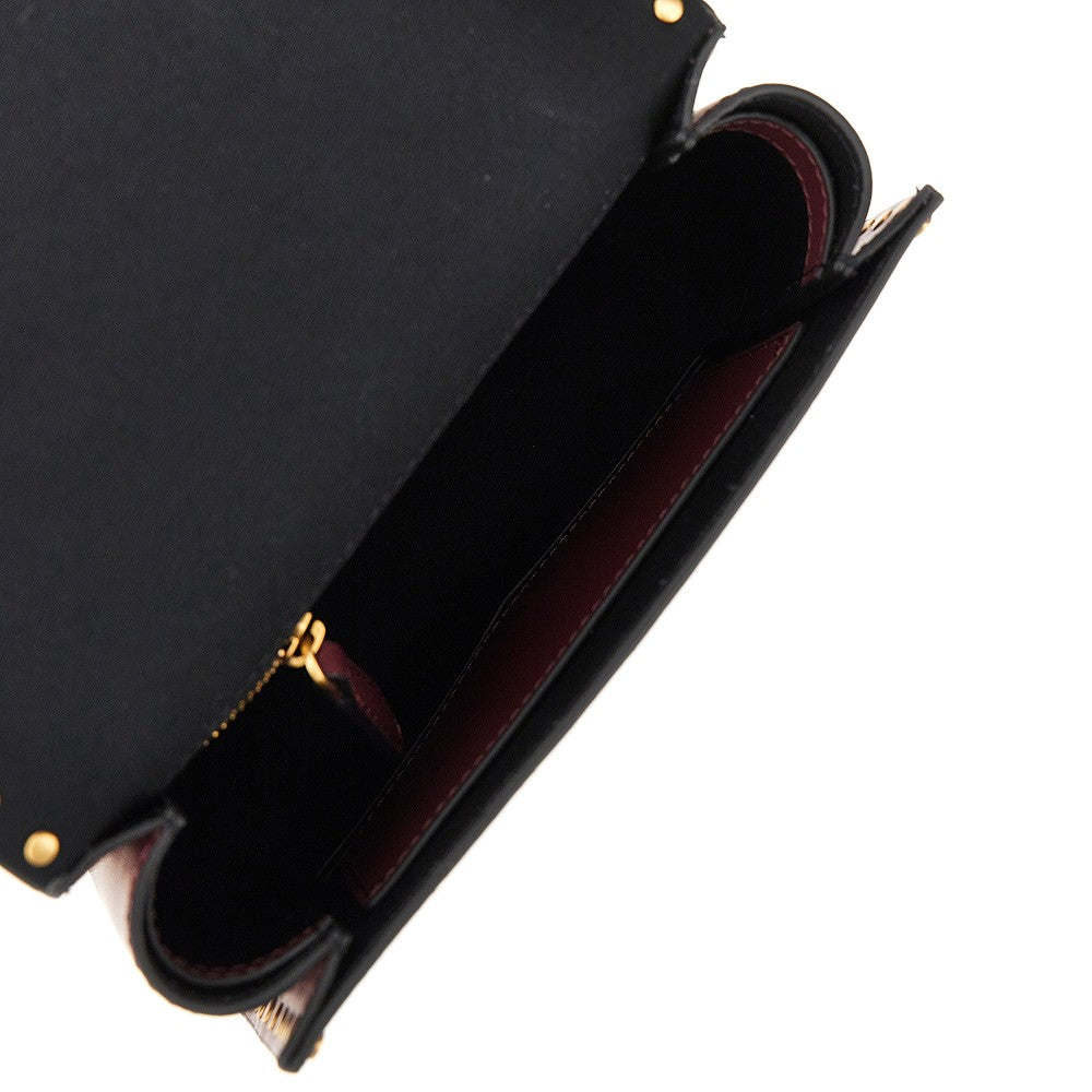 studded mini love bag one top-handle bag
