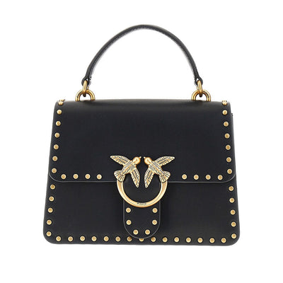 studded mini love bag one top-handle bag