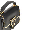 studded mini love bag one top-handle bag