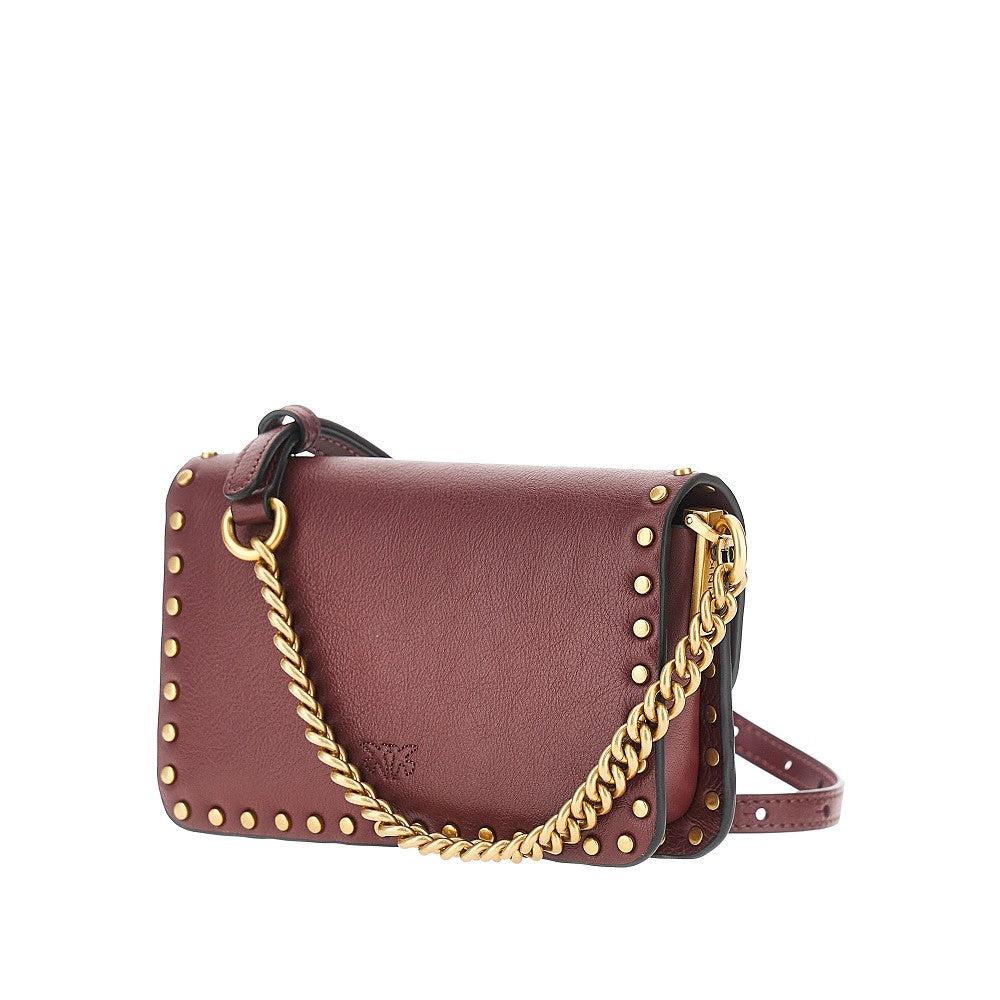 PINKO OS baby love bag one slouchy leather bag