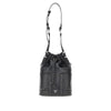 bucket mini leather bag