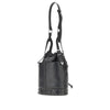 bucket mini leather bag