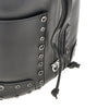 bucket mini leather bag
