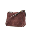 suede leather medium  love bag satchel bag
