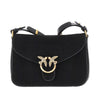 mini love bag satchel suede leather bag