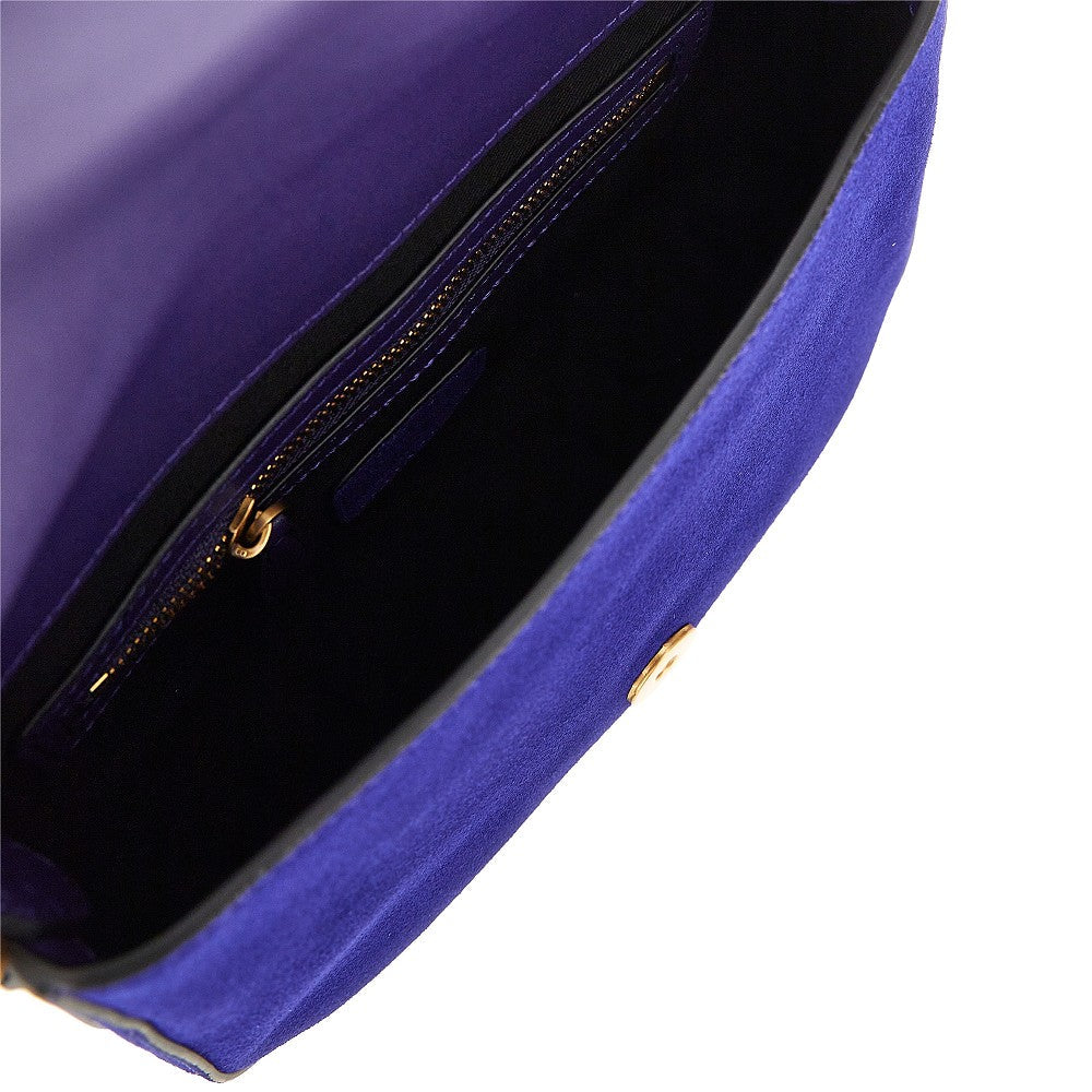 mini love bag satchel suede leather bag