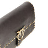 love one slouchy leather bag with studs