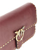 love one slouchy leather bag with studs
