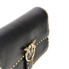 love one slouchy leather bag with studs