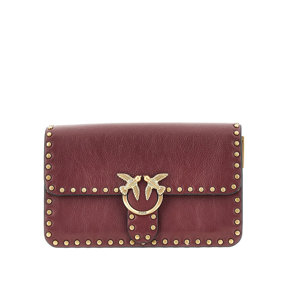 small love one slouchy bag with studs