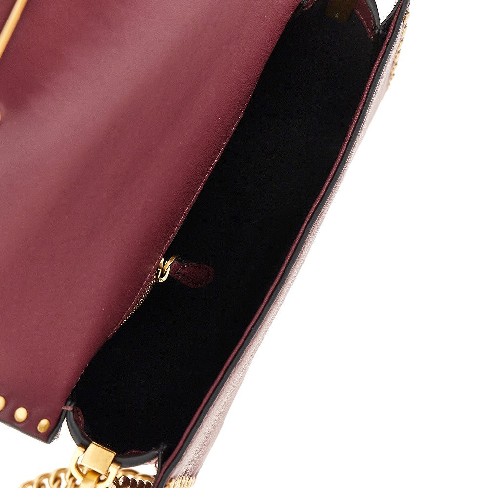 small love one slouchy bag with studs