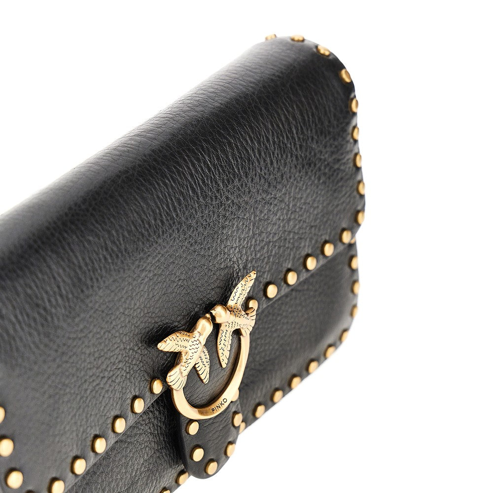 small love one slouchy bag with studs