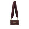 love one bag with faux fur strap