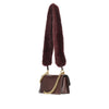 love one bag with faux fur strap