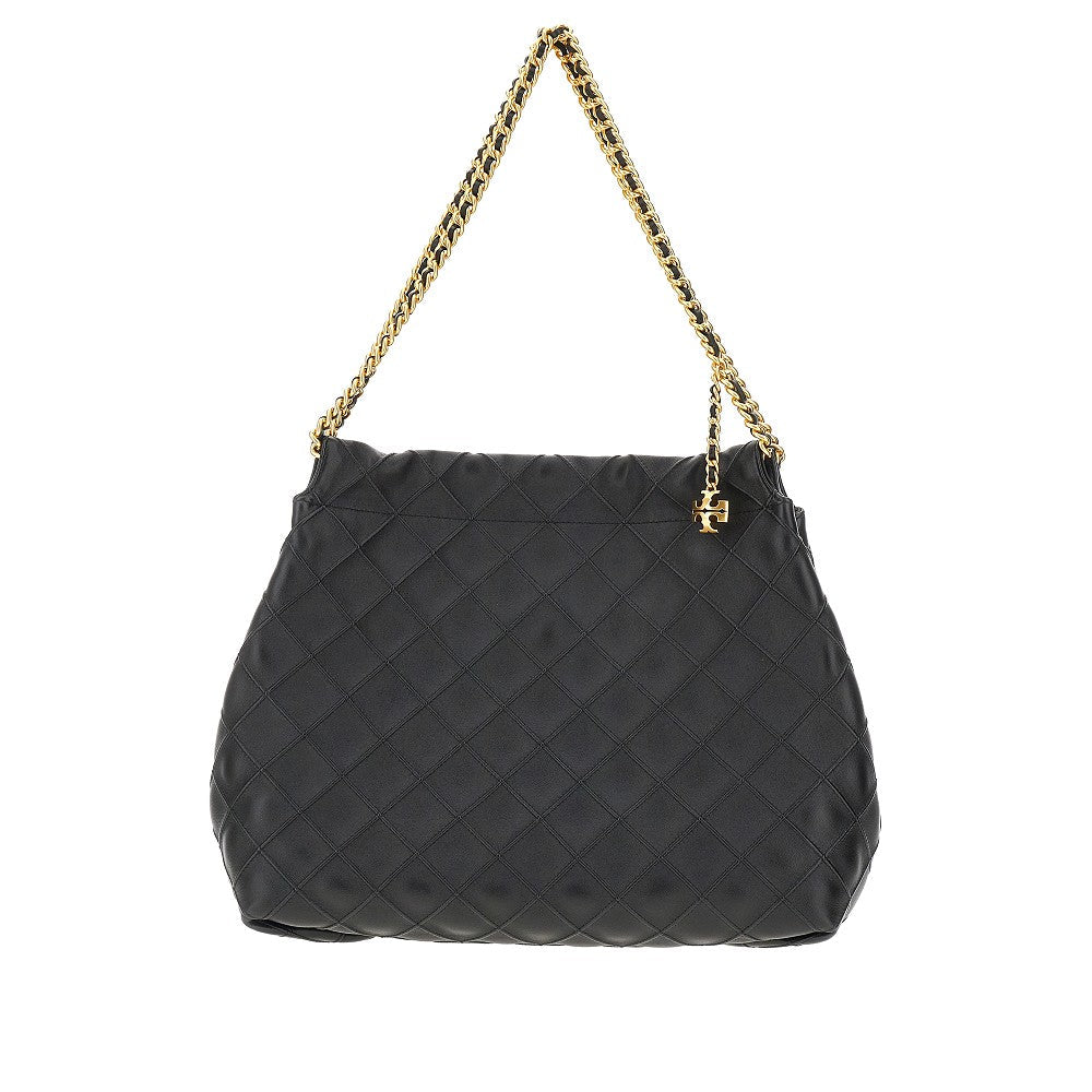 fleming leather shoulder bag
