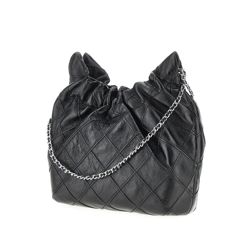 TORY BURCH OS leather mini fleming bag