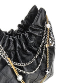 TORY BURCH OS leather mini fleming bag