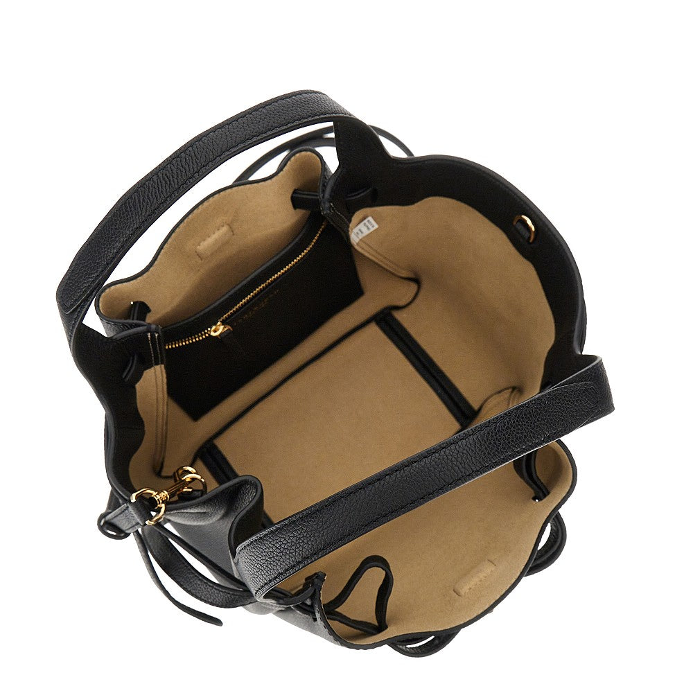 romy grained leather bag