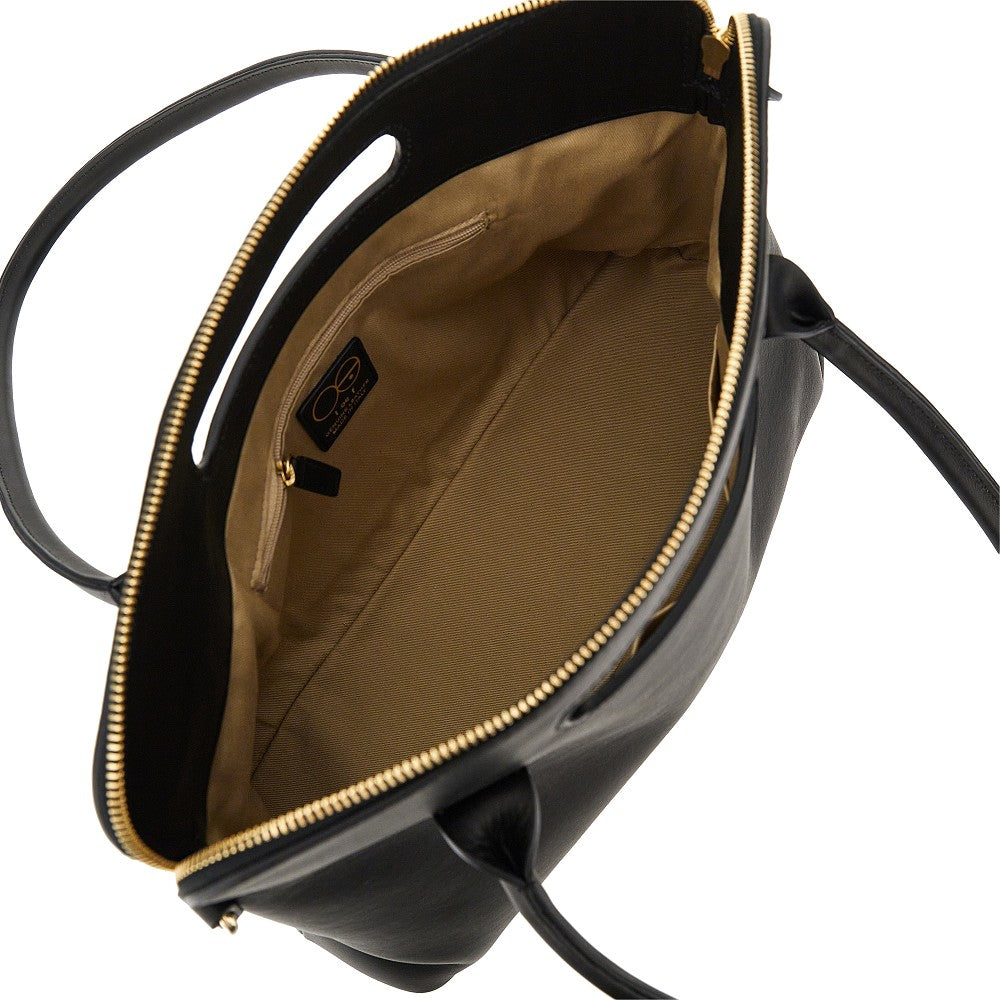 dalia promenade leather tote bag