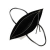 perry grained leather shopping bag