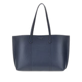 TORY BURCH OS perry grained leather shopping bag