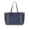 perry grained leather shopping bag