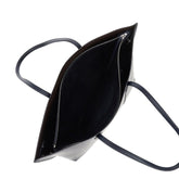 TORY BURCH OS perry grained leather shopping bag