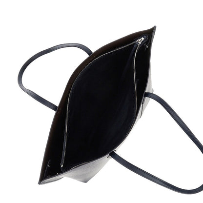 TORY BURCH OS perry grained leather shopping bag