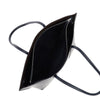 perry grained leather shopping bag