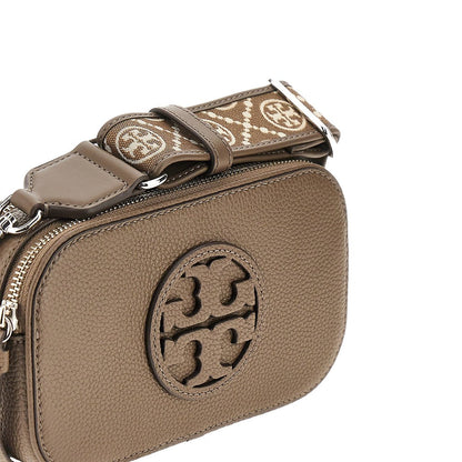 TORY BURCH OS leather mini miller crossbody bag
