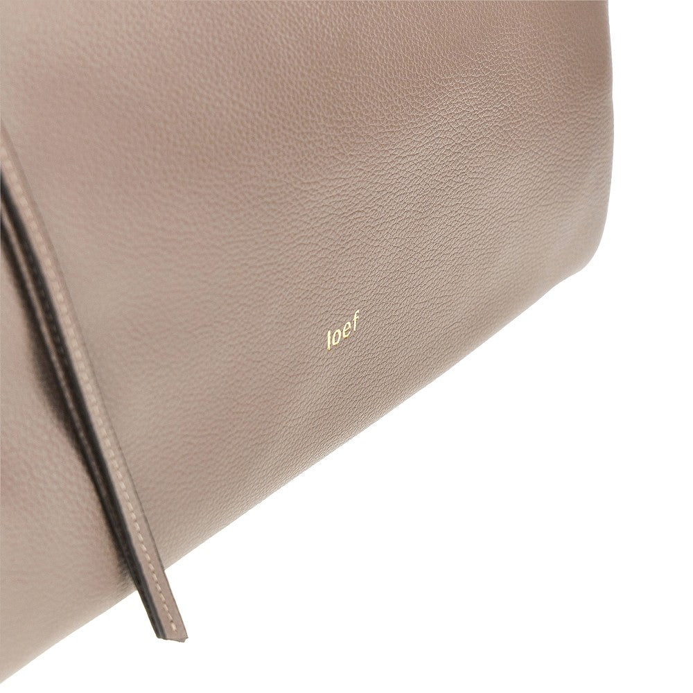 grained leather jill bag