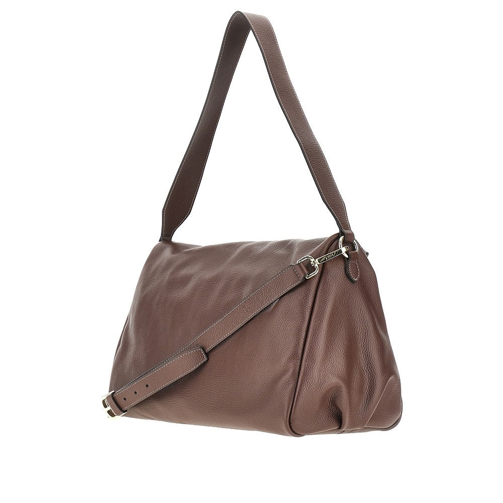IOEF OS grained leather jill bag