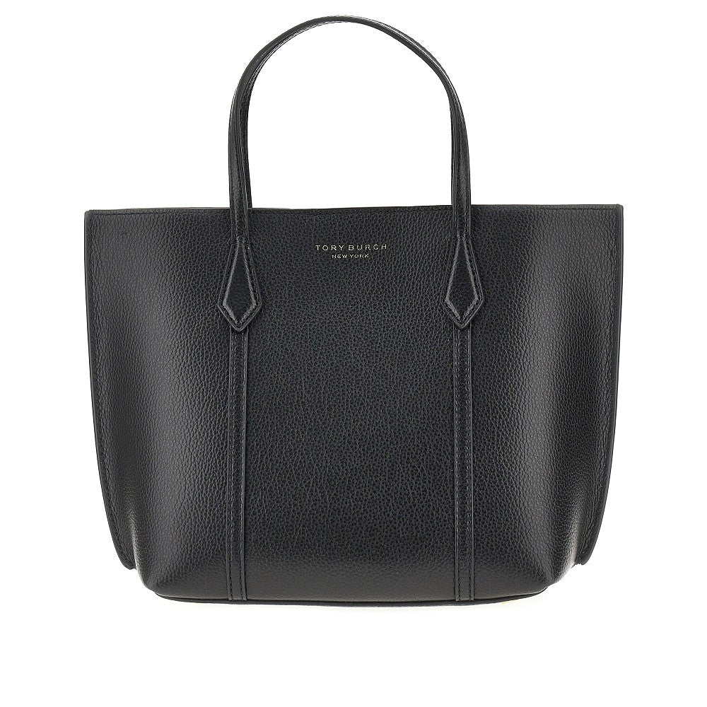 small perry leather shopping bag