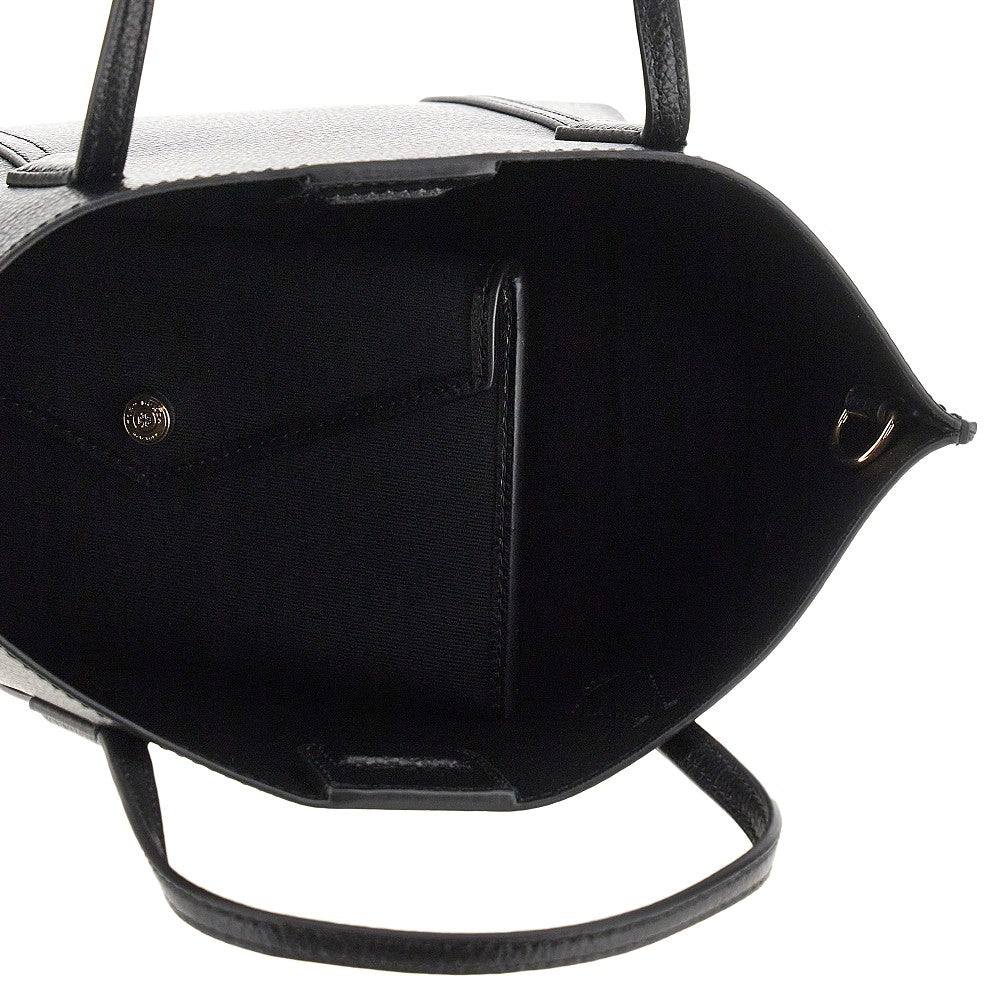 small perry leather shopping bag
