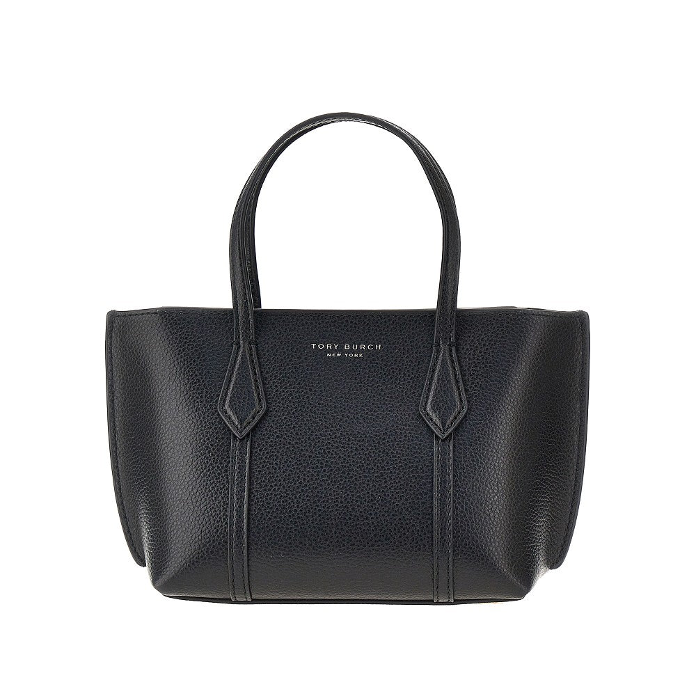 TORY BURCH OS grained leather perry mini shopping bag