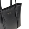 grained leather perry mini shopping bag