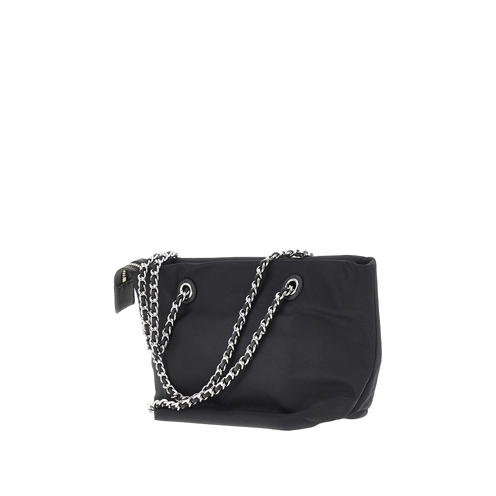 TORY BURCH OS ella chain small recycled nylon bag