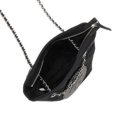 TORY BURCH OS ella chain small recycled nylon bag