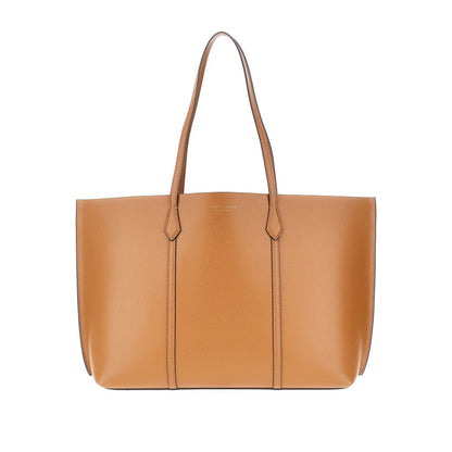 TORY BURCH OS perry grained leather shopping bag