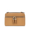 romy slim grained leather bag